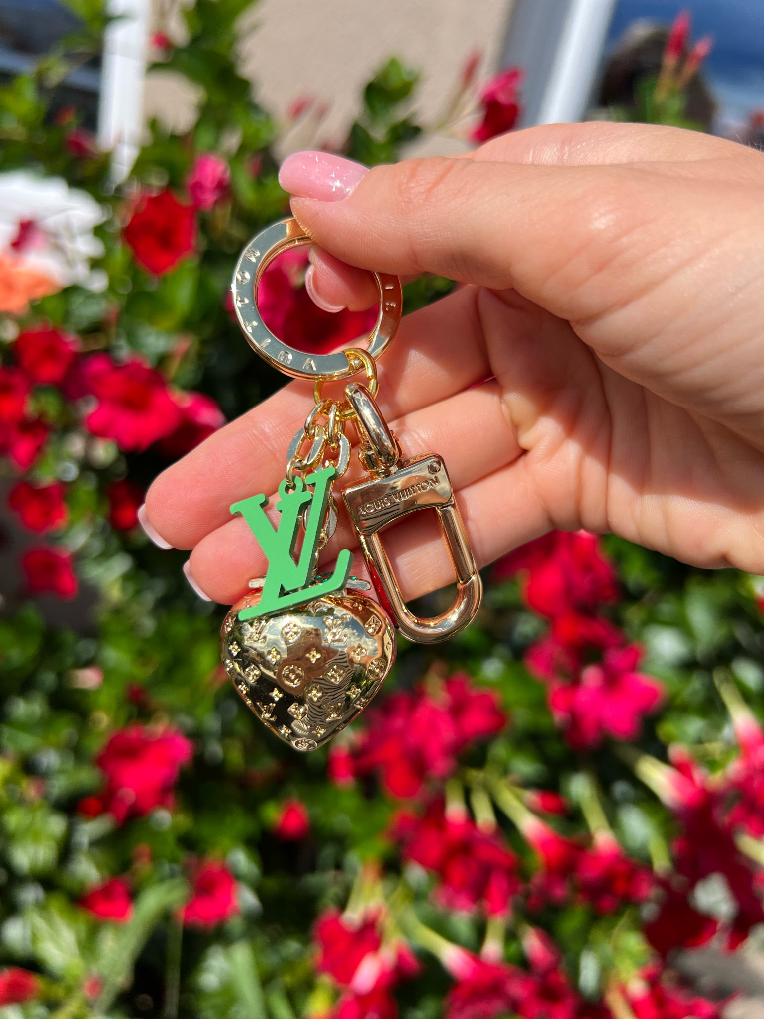 L V inspired keychain 

#LTKunder50 #LTKFind #LTKstyletip
