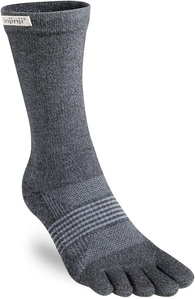 Injinji Women's Trail Midweight Crew Socks | Amazon (US)