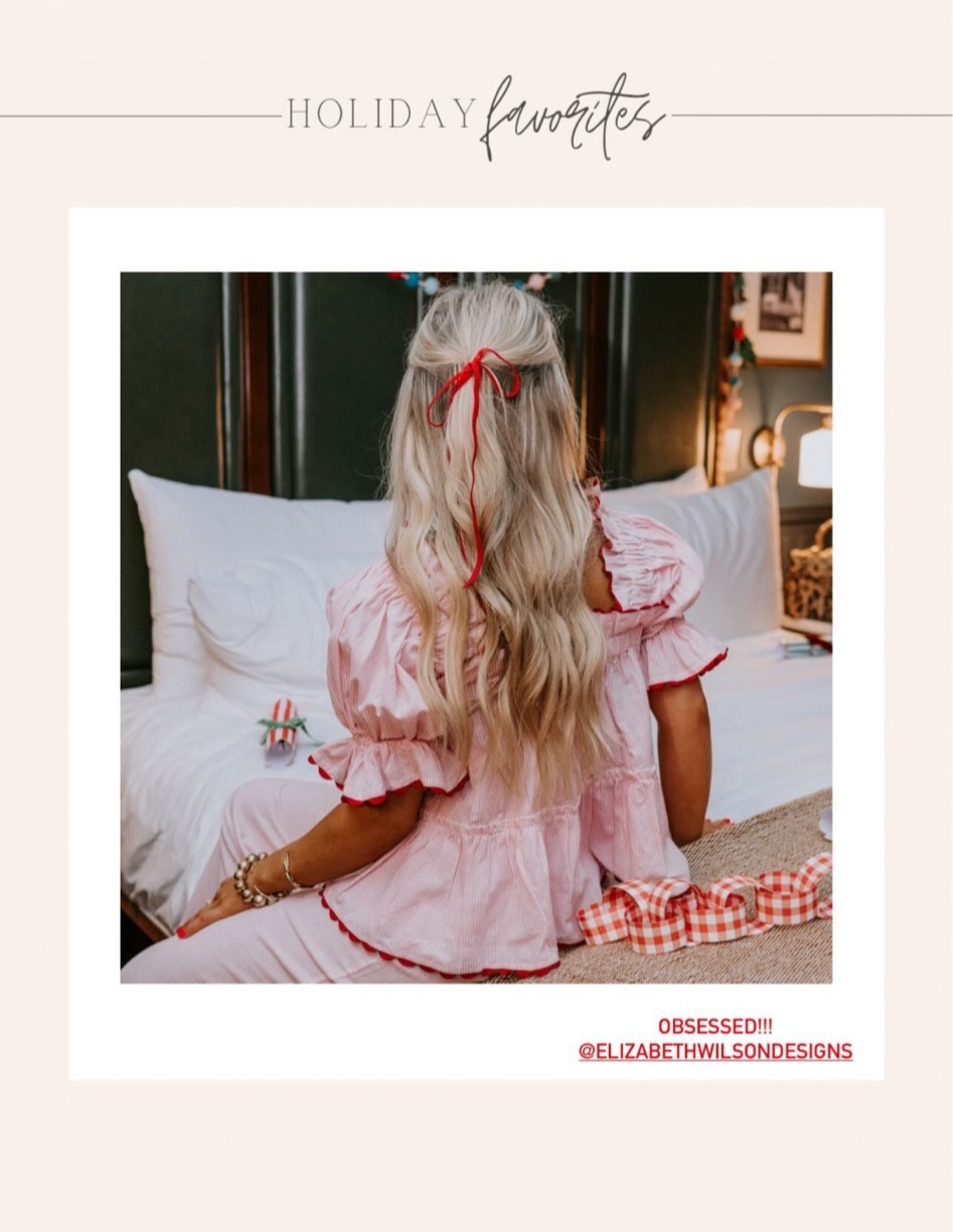 Elizabeth Wilson Holiday Pajama Sets just launched tonight! 

#LTKHoliday #LTKhome #LTKSeasonal