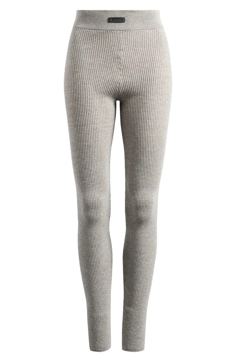 Fear of God Essentials Waffle Knit Leggings | Nordstrom | Nordstrom