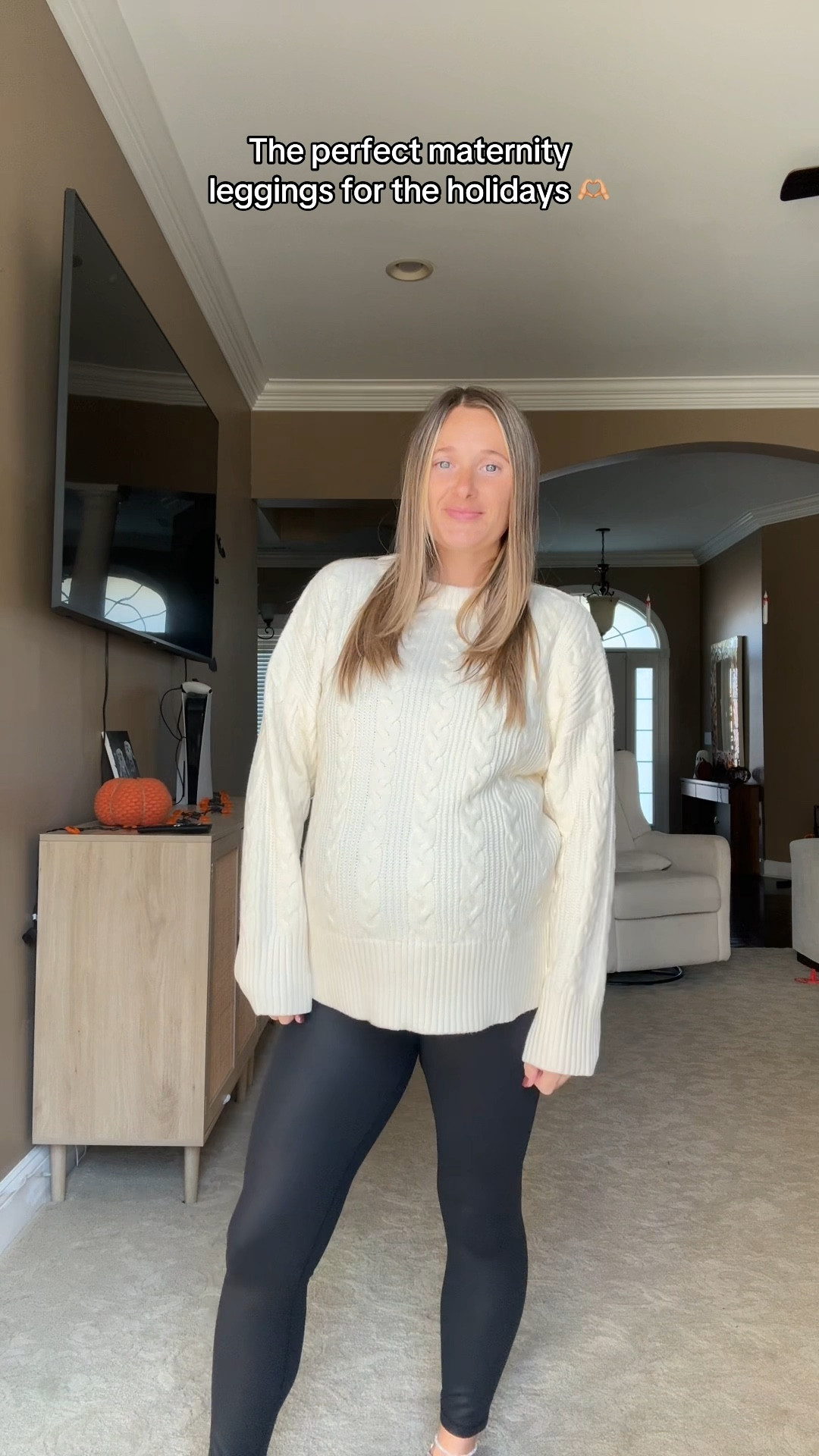 Comfy maternity leggings 

#LTKStyleTip #LTKHoliday #LTKFindsUnder50