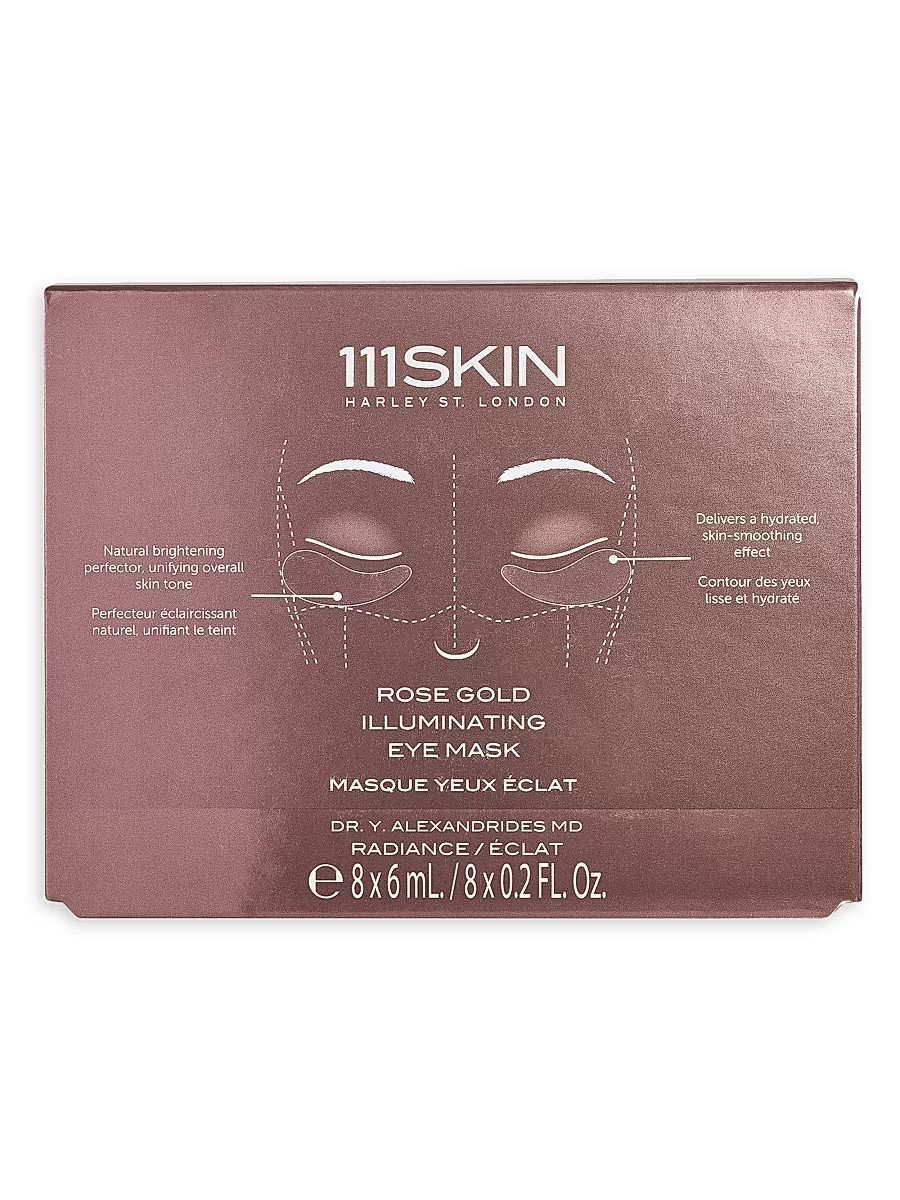 Women's Rose Gold Illuminating 8-Piece Eye Mask Set | Saks Fifth Avenue