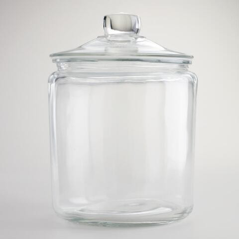 Glass One Gallon Storage Jar | World Market
