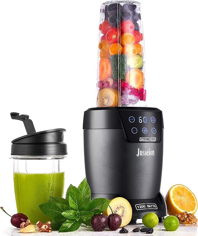Blender Smoothie Blender Blender for Shakes and Smoothies 1200W Digital Touch Screen Bullet Blend... | Amazon (US)