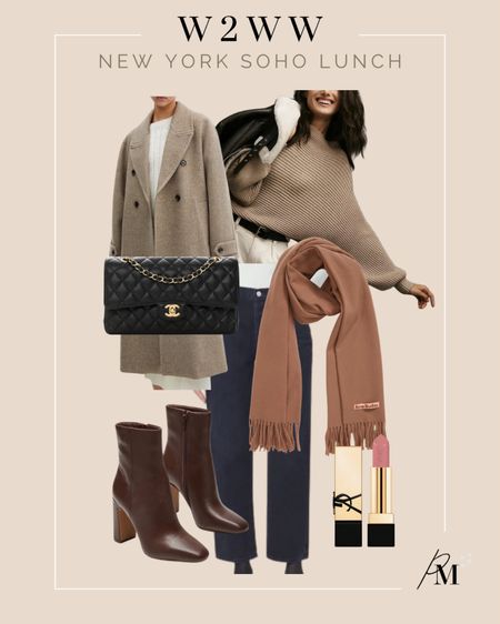 tan wool coat
anthropologie sweater (sized up one to small but didn’t need to)
citizens of humanity cropped jeans (24, run a bit oversized)
steve madden boots (tts)
brown scarf

#LTKstyletip #LTKtravel #LTKshoecrush