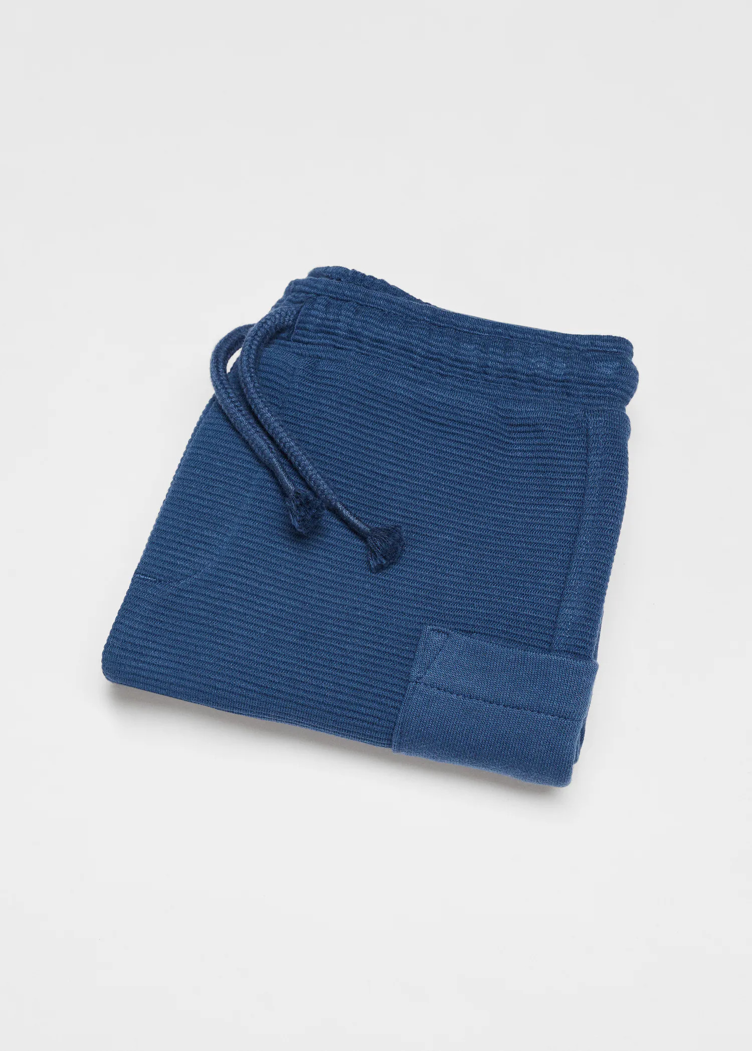 Textured cotton-blend Bermuda shorts | MANGO (US)