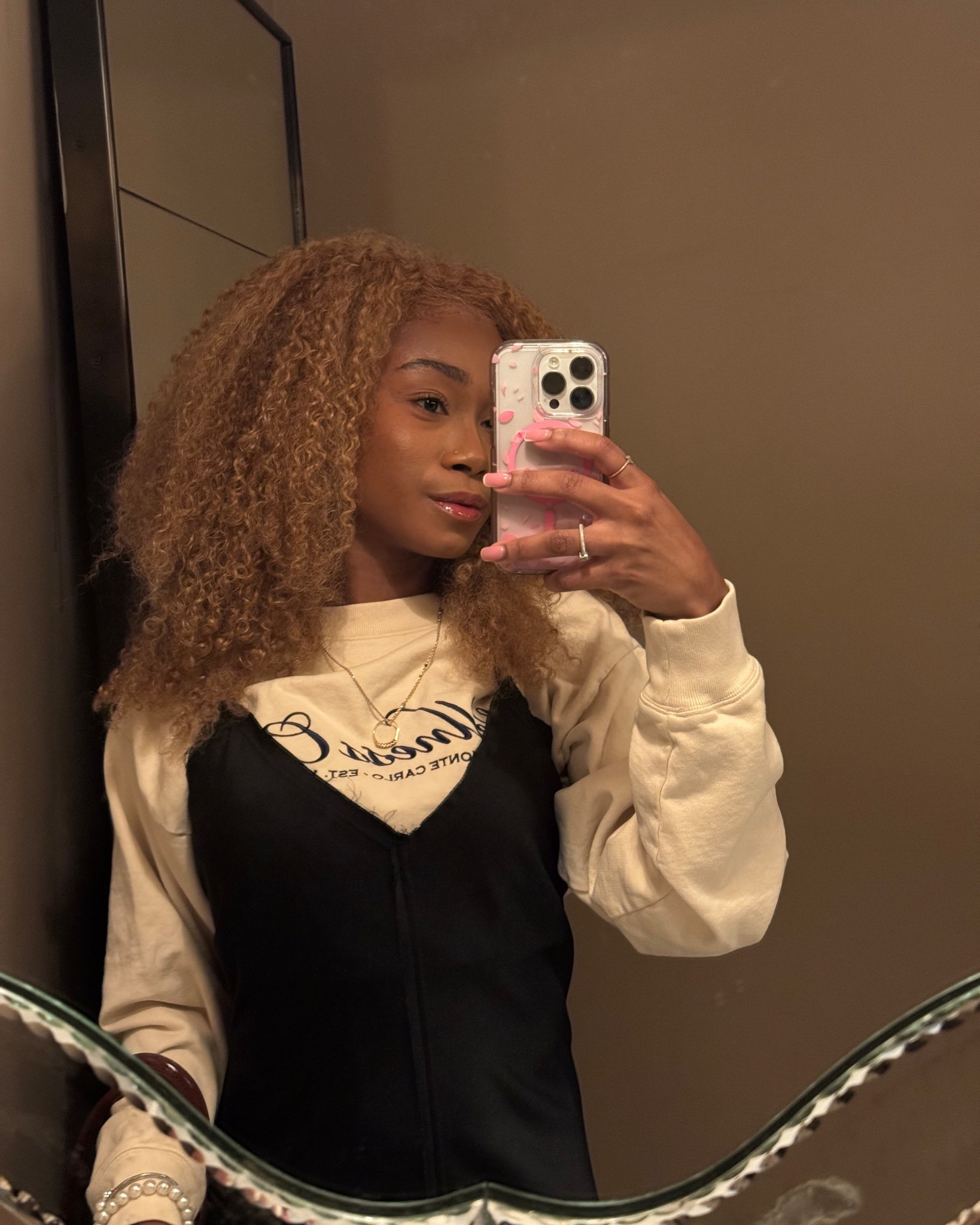 Went to a jazz night with friends and I paired a sweatshirt from Sporty & Rich with a satin slip maxi dress from Local European! 🎷🍸 
•
I attached the exact sweatshirt in the details, but since my dress is sold out I found a dupe that’s just as pretty 

#LTKHoliday #LTKootd #LTKGiftGuide