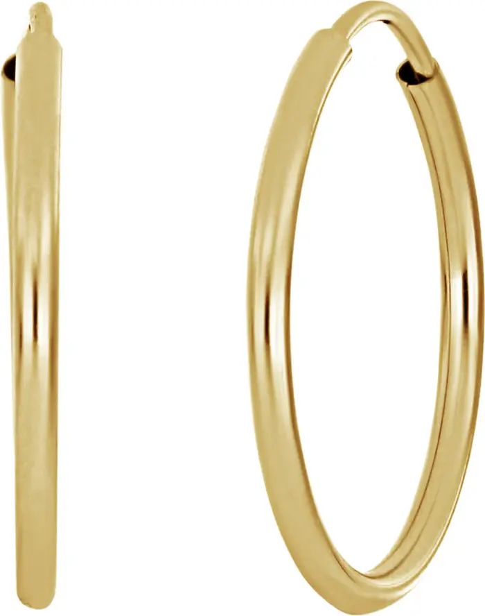 Bony Levy 14K Yellow Gold 16mm Hoop Earrings | Nordstromrack | Nordstrom Rack