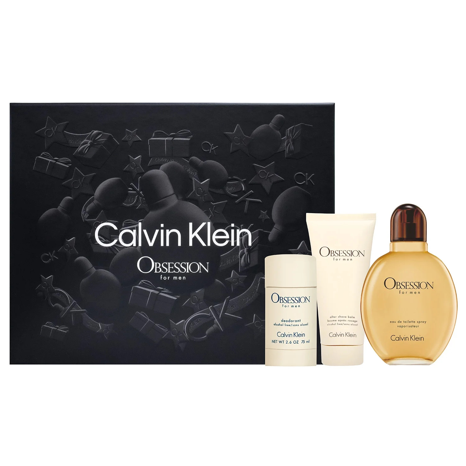 Calvin Klein Obsession Eau de Toilette, Cologne Gift Set for Men, 3 Pieces | Walmart (US)
