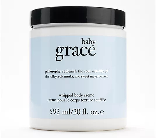 philosophy mega size 20oz grace whipped body creme - QVC.com | QVC