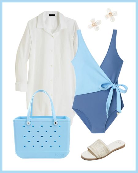 Swim outfit ideas for women. More on DoSayGive.com 

#LTKstyletip #LTKfindsunder50 #LTKswim