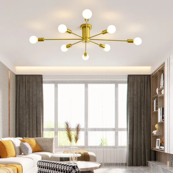 Parrino Semi Flush Mount | Wayfair North America