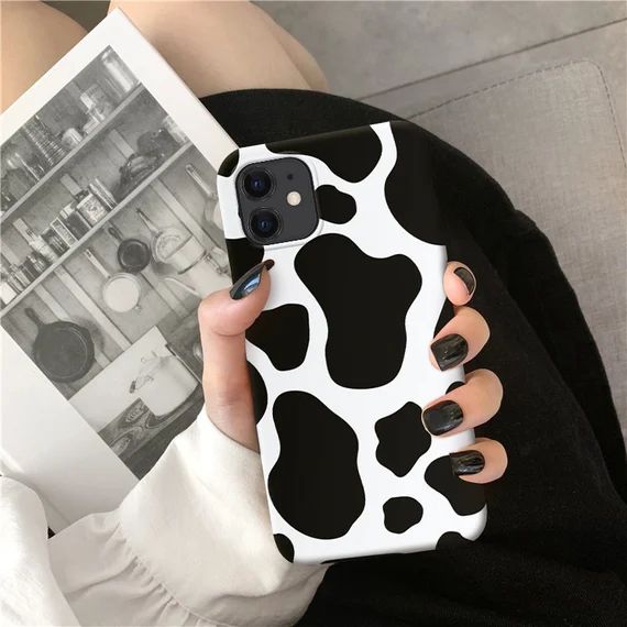 Cow Print iPhone 11 12 Pro Max case iPhone XR case iPhone XS | Etsy | Etsy (US)