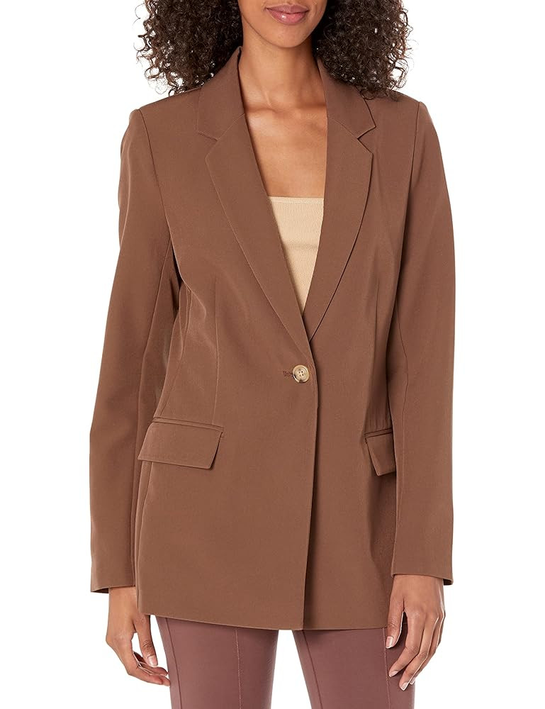The Drop Women's Blake Long Blazer | Amazon (US)