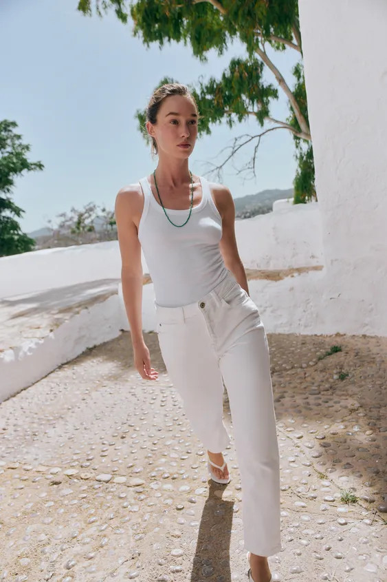 Z1975 MOM FIT HIGH-WAIST JEANS | Zara UK