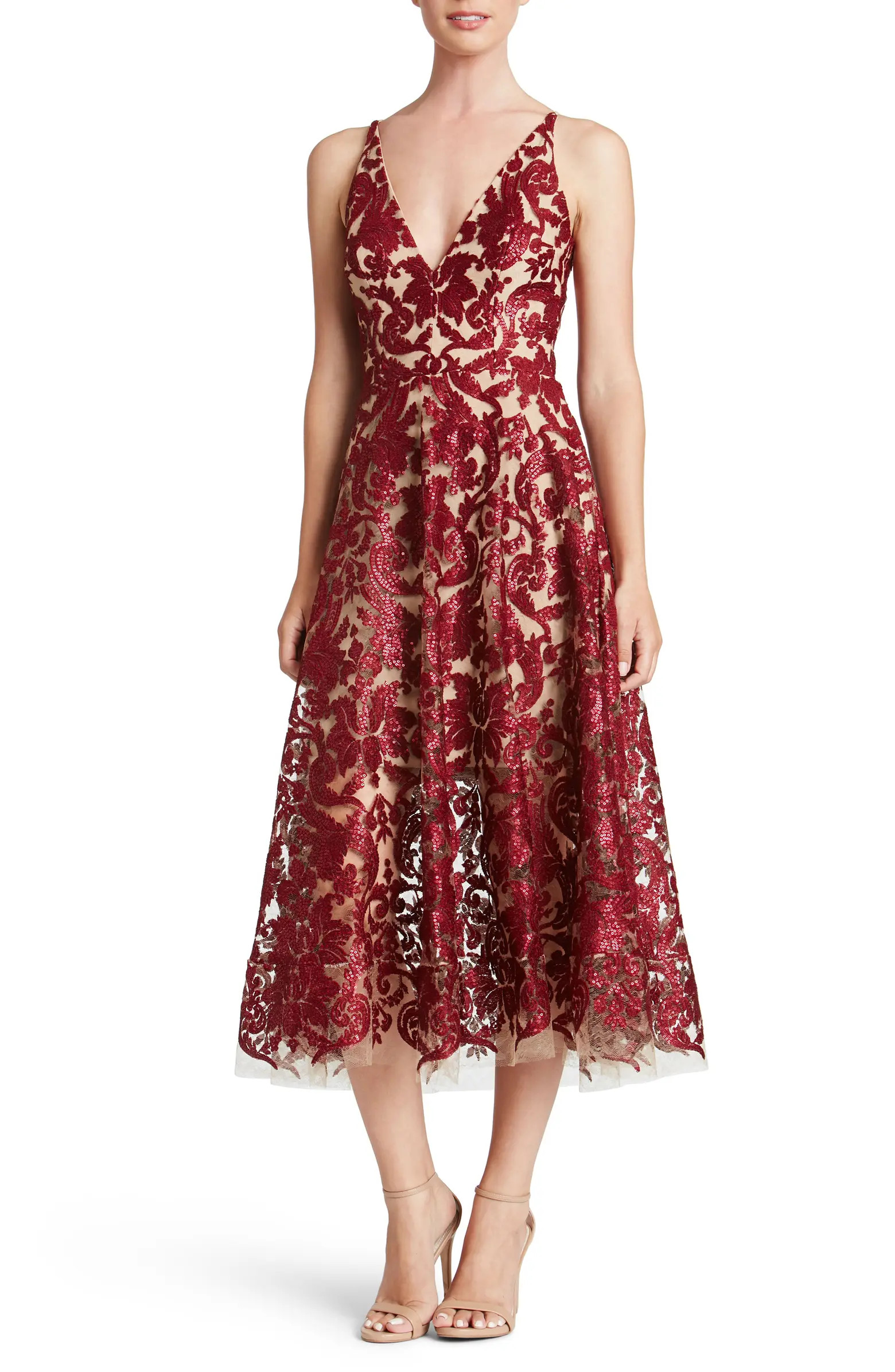Blair Embellished Fit & Flare Cocktail Dress | Nordstrom