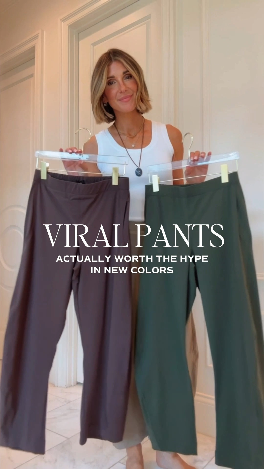 The viral Ruti pants in  ew colors for fall. They are totally worth the hype- love the fit, the feel and so comfortable. I suggest sizing up one size

#LTKdayinmylife #LTKgrwm