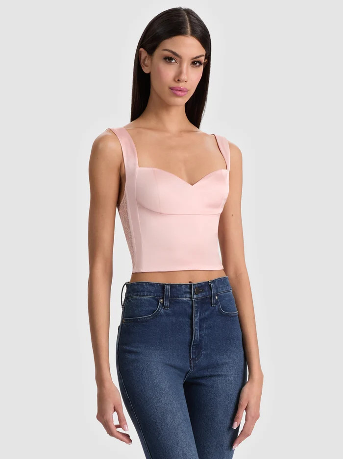 EVE BUSTIER TOP | Alice + Olivia