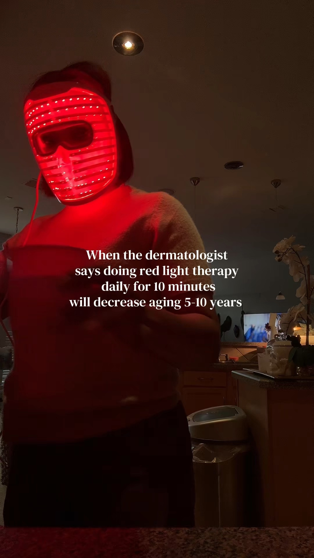 Your future skin is quietly begging for consistency ✨

Dermatologists often recommend using red light therapy for about 10 minutes a day to help support collagen production, improve skin texture, and soften the appearance of fine lines over time. With consistent use, many people notice smoother, firmer, more radiant-looking skin.

A red light therapy mask can be an easy, at-home way to build this into your routine—think of it as a daily investment in keeping your skin looking refreshed and youthful.

Consistency > perfection. Your glow will catch up 🤍


#redlighttherapy
#redlighttherapymask
#antiagingtips
#antiagingroutine
#skincaretips
#skincareroutine
#glowingskin
#collagenboost
#wrinkletreatment
#skincareover30
#aginggracefully
#beautyover40
#matureskin
#athomeskincare
#skincaredevices
#estheticianapproved
#dermatologisttips
#skinrejuvenation
#beautytools
#selfcareessentials
#overnightglow
#radiantskin
#skingoals
#beautyfinds
#amazonbeautyfinds

#LTKBeauty #LTKmorningroutine #LTKselfcare