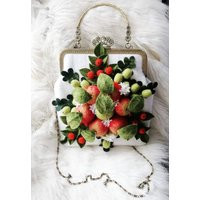 Felted Fruit Purse Handmade Wool Shoulder Bag | Etsy (US)