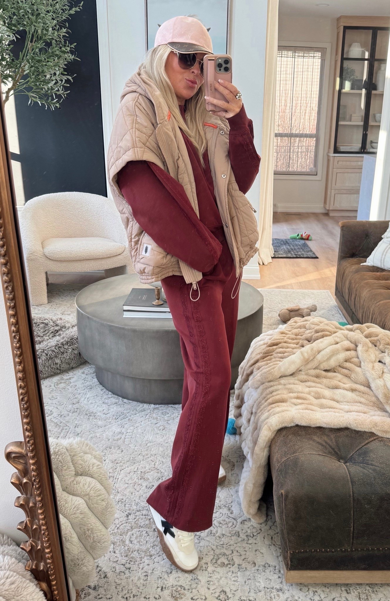 Get your tts! Run roomy IMO! So cute! 

Target new lace stripe, lounge sets! 
I did smalls.

#LTKootd #LTKmomlife #LTKSeasonal