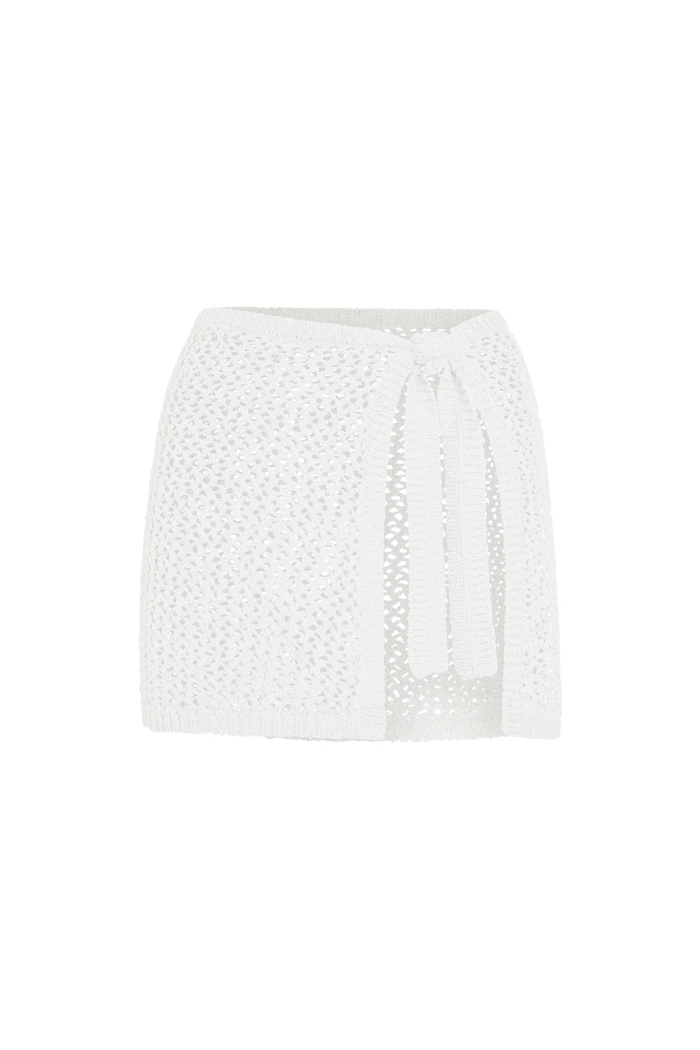 Santa Marta Sarong - White Petit Crochet | Monday Swimwear