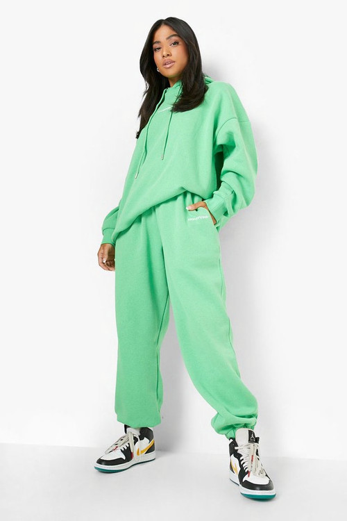 Petite Embroidered Woven Tracksuit | Boohoo.com (US & CA)