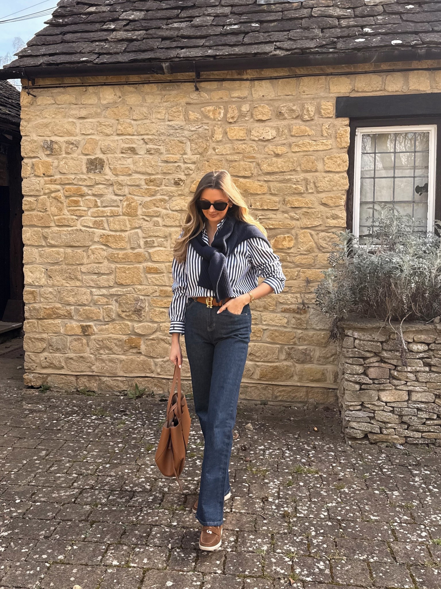 Spring outfit 🌷 

Blue stripe shirt styling, spring denim 

#LTKuk #LTKspring #LTKeurope