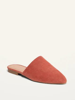 Corduroy Mule Shoes For Women | Old Navy (CA)