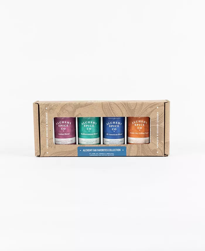 Alchemy Spice Fan Favorites Spice Blend Collection Gift Set, 4 Piece - Macy's | Macy's