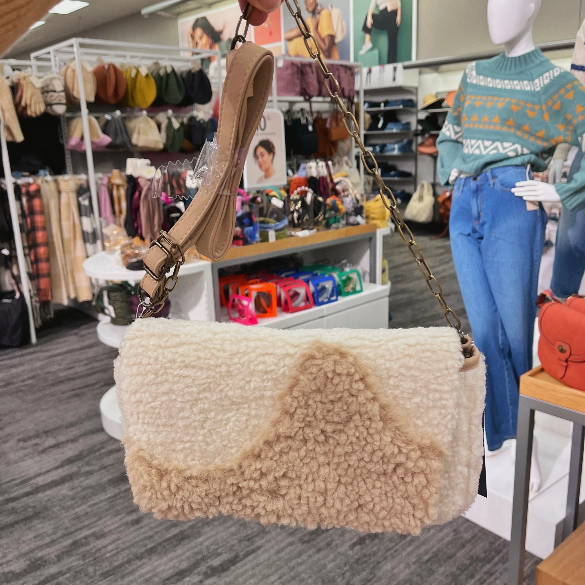 Love this Lululemon bag dupe from universal threads at Target! 

LTKunder100 / LTKunder50 / LTKworkwear / LTKtravel / LTKsalealert / LTKstyletip / lululemon dupe / lululemon inspired / fuzzy handbag / fuzzy bag / fluffy handbag / fluffy bag / textured handbag / textured bag / furry handbag / furry bag / tan bag / beige handbag / neutrals / neutral fashion / neutral style / target / target style / target finds / target fashion / target accessories / target handbags / lululemon dupes / designer inspired / designer dupes / sale alert / sale / winter outfit / winter outfits / winter bag / fall outfit / fall outfits / fall bag / autumn bag / target sale 

#LTKitbag #LTKSeasonal #LTKHoliday