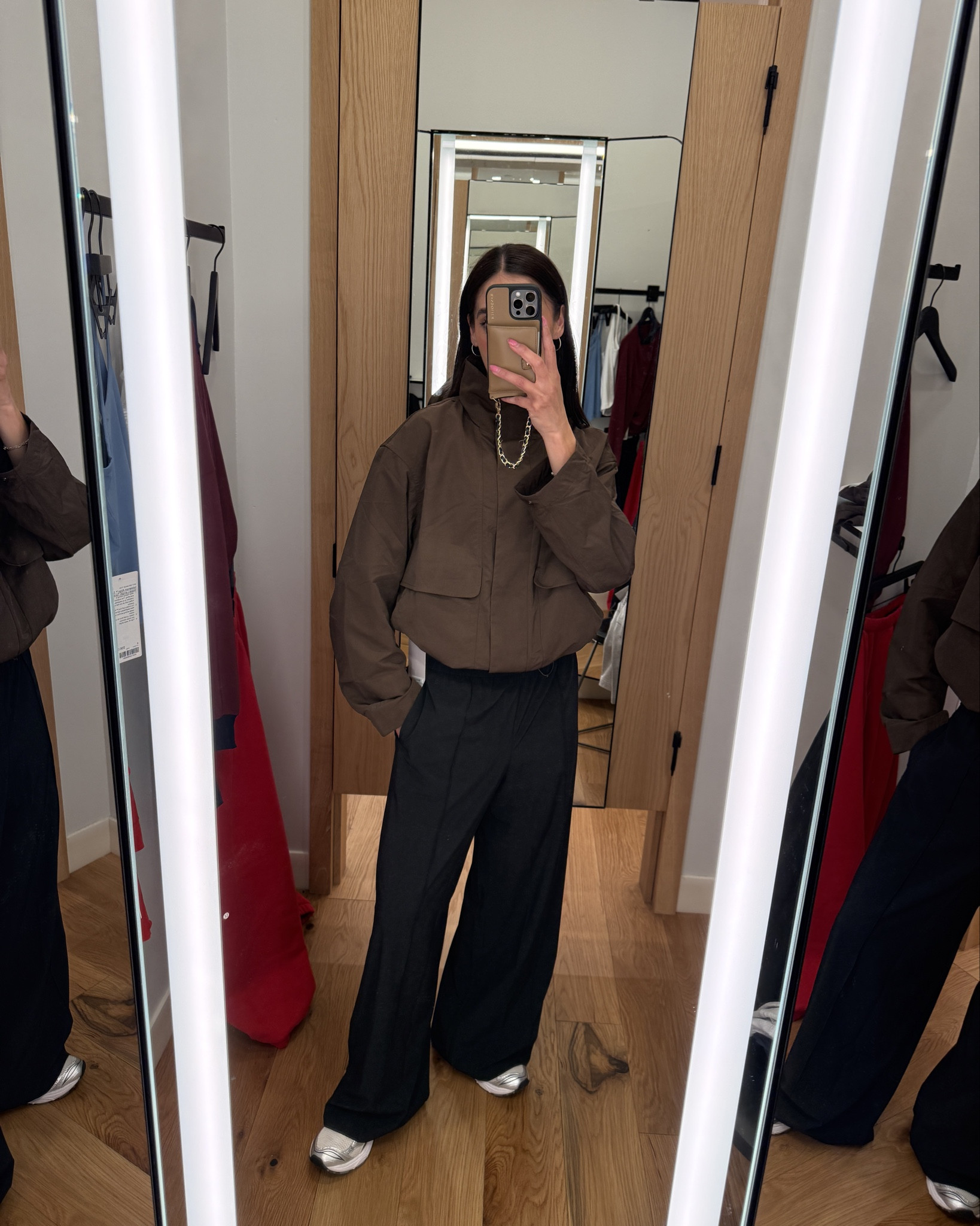 Sporty chic wearing a xs short in the pants and small jacket  #trackpants #activewear #lululemon 

#LTKActive #LTKootd #LTKmomlife