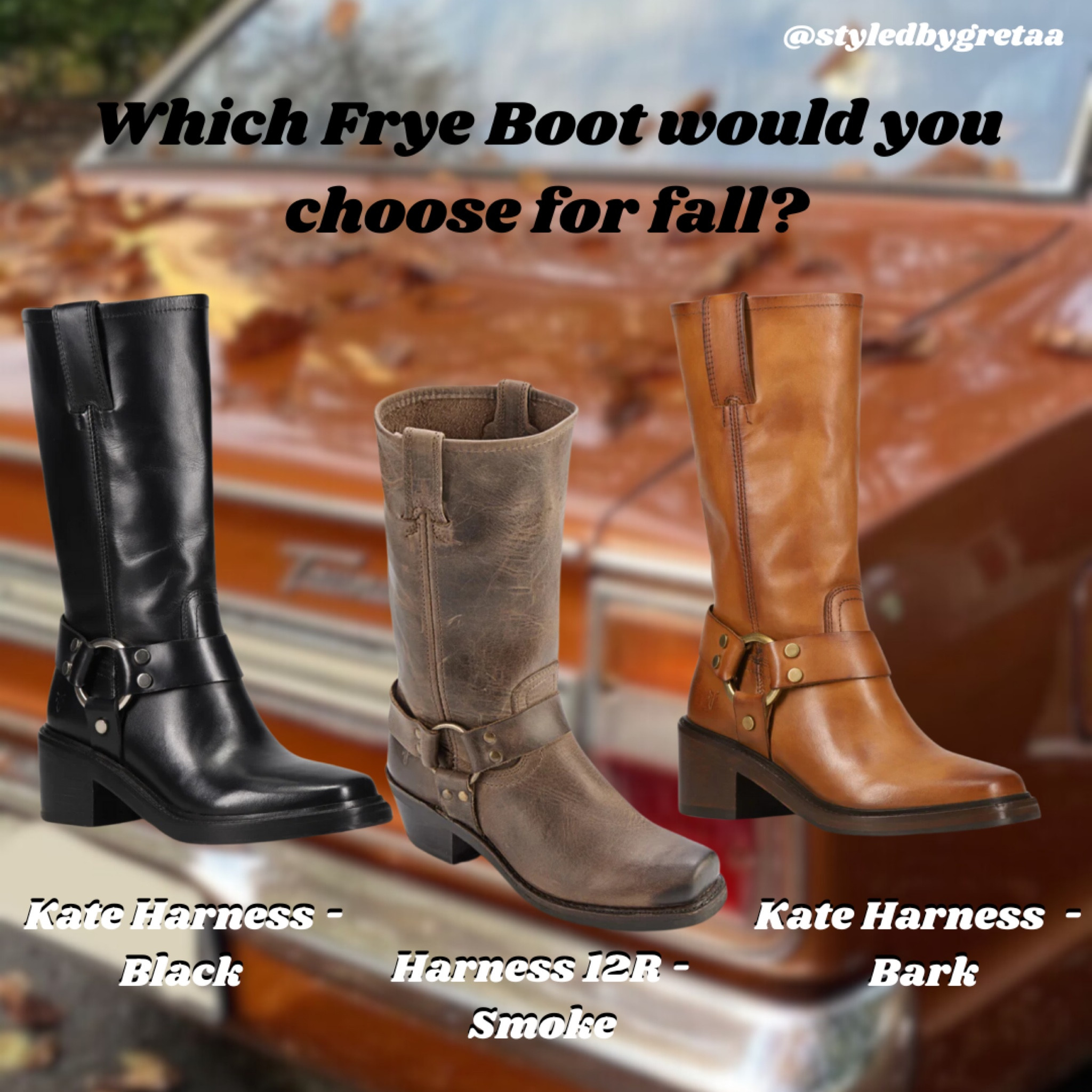 Some cute options for fall boots!! FRYE boots will last you 20+ years!! A GREAT investment for your closet 🙌🏼🤍

#LTKGiftGuide #LTKShoeCrush #LTKStyleTip
