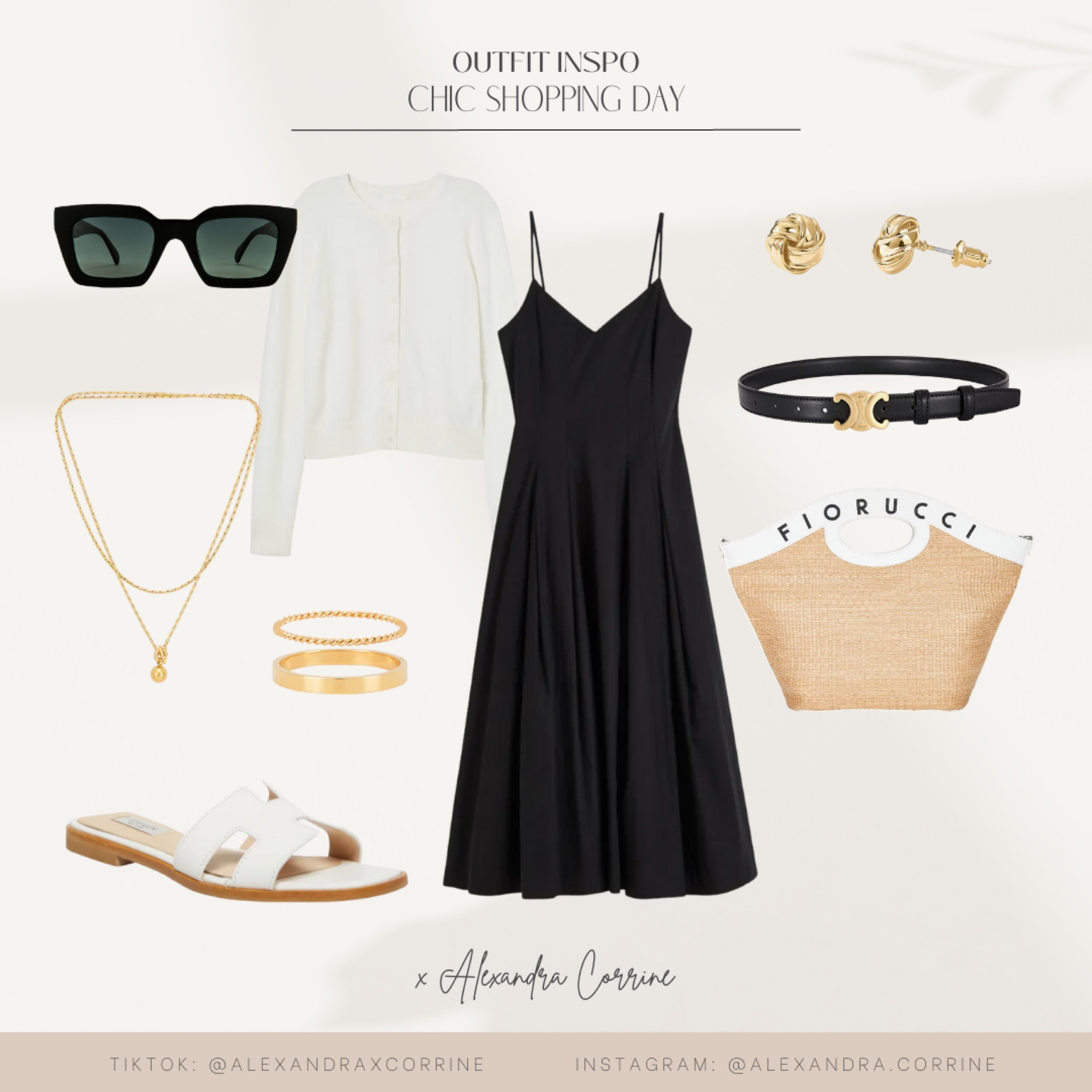 Chic shopping day outfit 🖤

Neutrals, old money, aesthetic, revolve, H&M, amazon, accessories, outfit of the day, ootd, outfit ideas, midsize, black and white, spring, summer 

#LTKSeasonal #LTKfit #LTKunder100