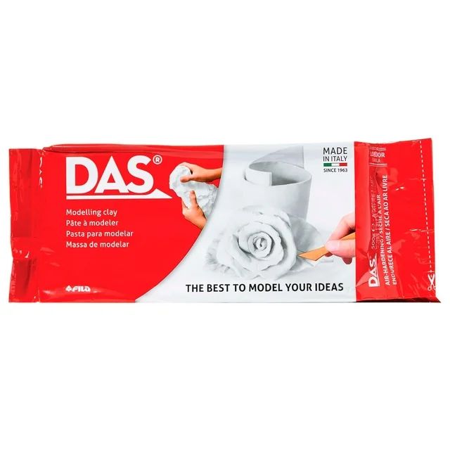 DAS Air-Hardening Acid-Free Non-Toxic Modeling Clay, 1.1 lb, White | Walmart (US)