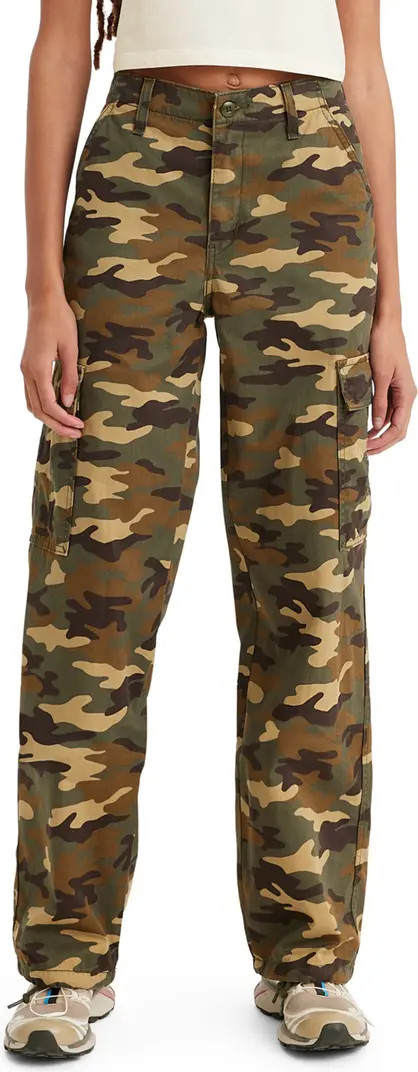 94™ Camo Print Baggy Cargo Pants | Nordstrom Rack
