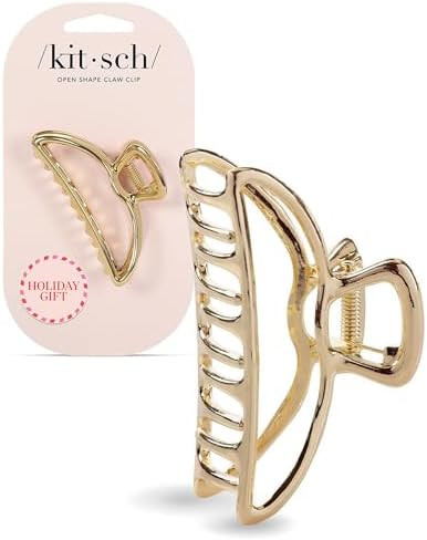 Kitsch Metal Hair Clips for Women - Durable & Elegant Metal Claw Clips, Perfect for Everyday Use ... | Amazon (US)
