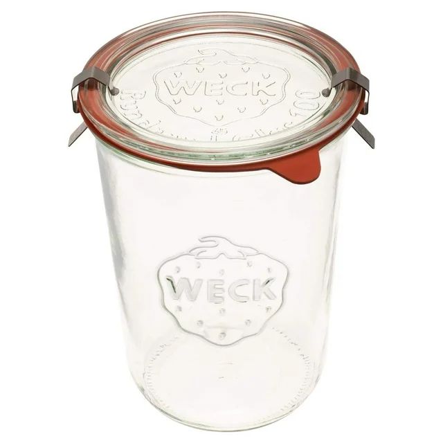 Weck Canning Jars 743 - Weck Mold Jar made of Transparent Glass - Eco-Friendly - Food Storage Con... | Walmart (US)
