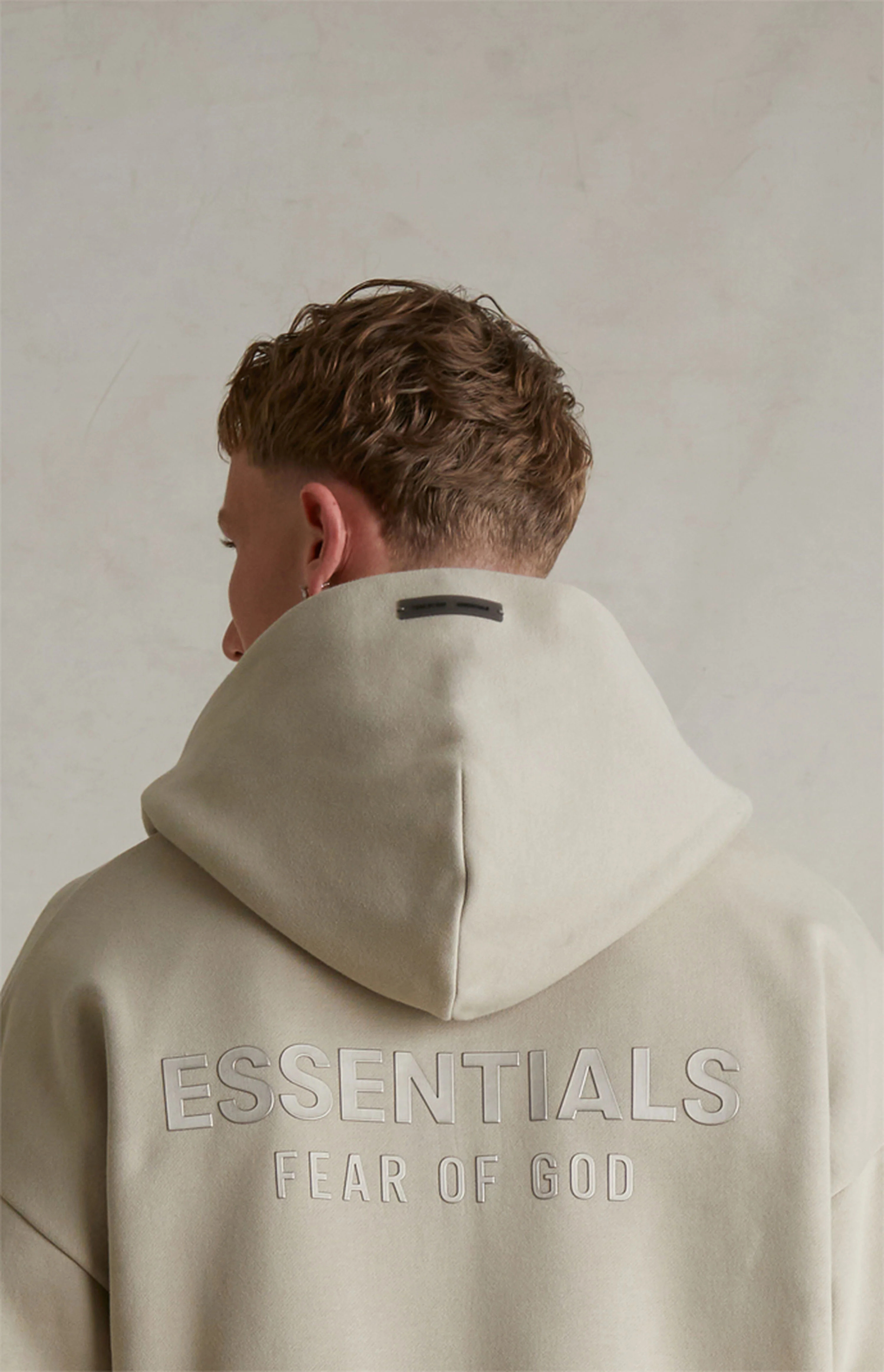 Fear of God ESSENTIALS Timber Classic Fleece Zip Up Hoodie | PacSun