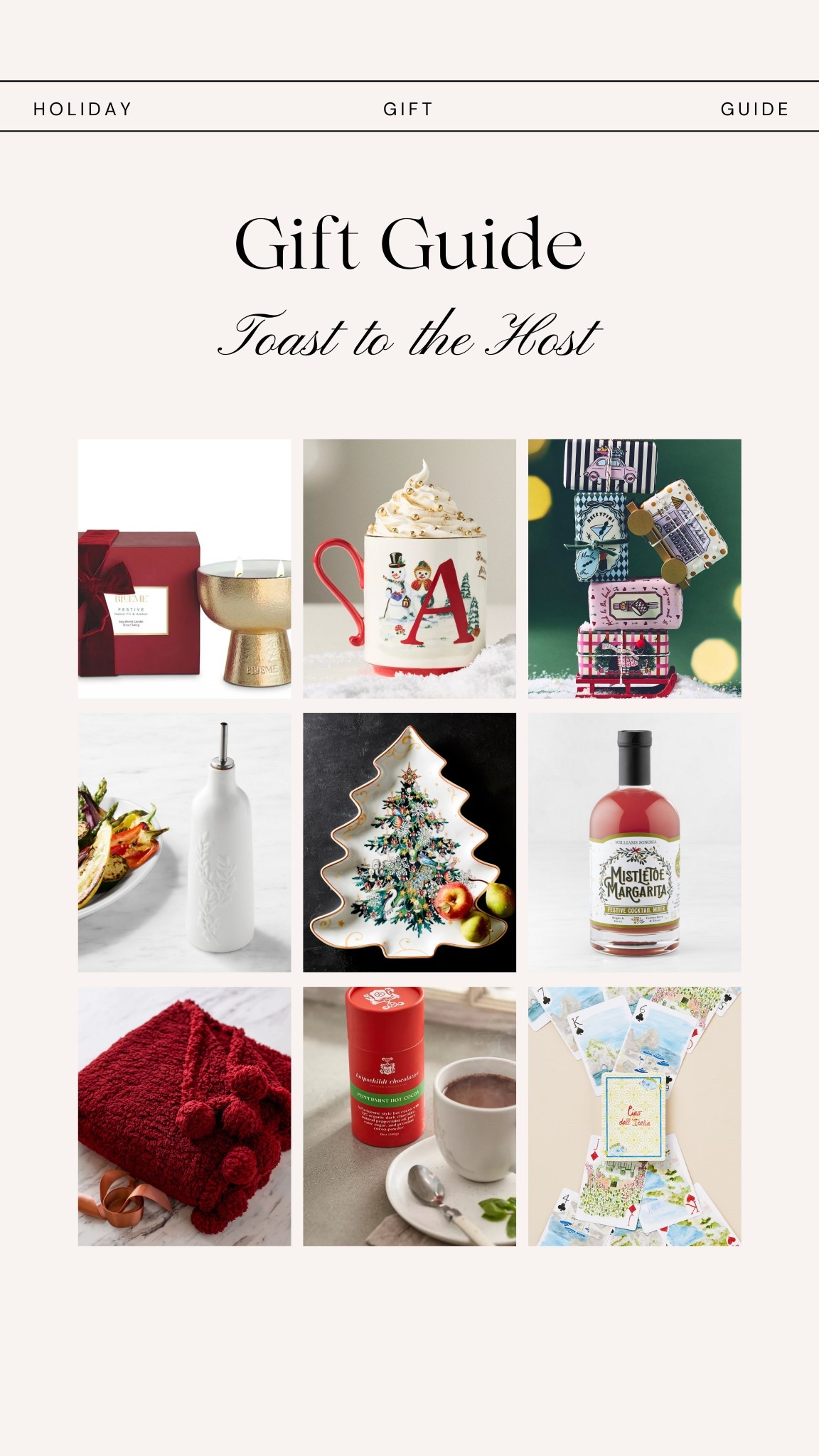 TOAST TO THE HOST • GIFT GUIDE
A curated collection of host-worthy items that say “thanks for having us!” 

#LTKHoliday #LTKSaleAlert #LTKGiftGuide