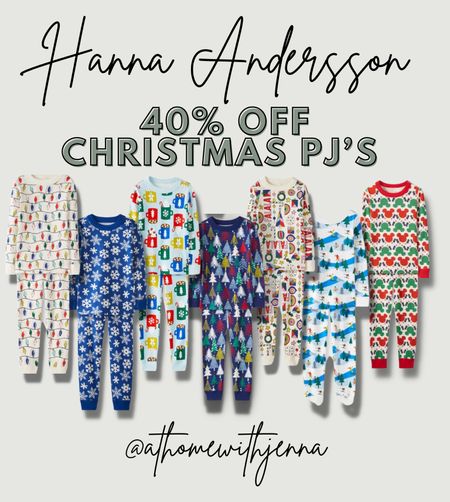 40% off Hanna Andersson Christmas pajamas! 

#LTKHoliday #LTKsalealert #LTKfamily