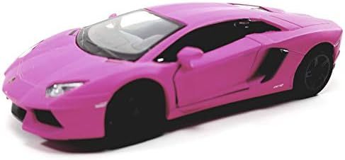 Kinsmart HOT Pink Matte Aventador LP-700 1/38 O Scale Diecast Car | Amazon (US)