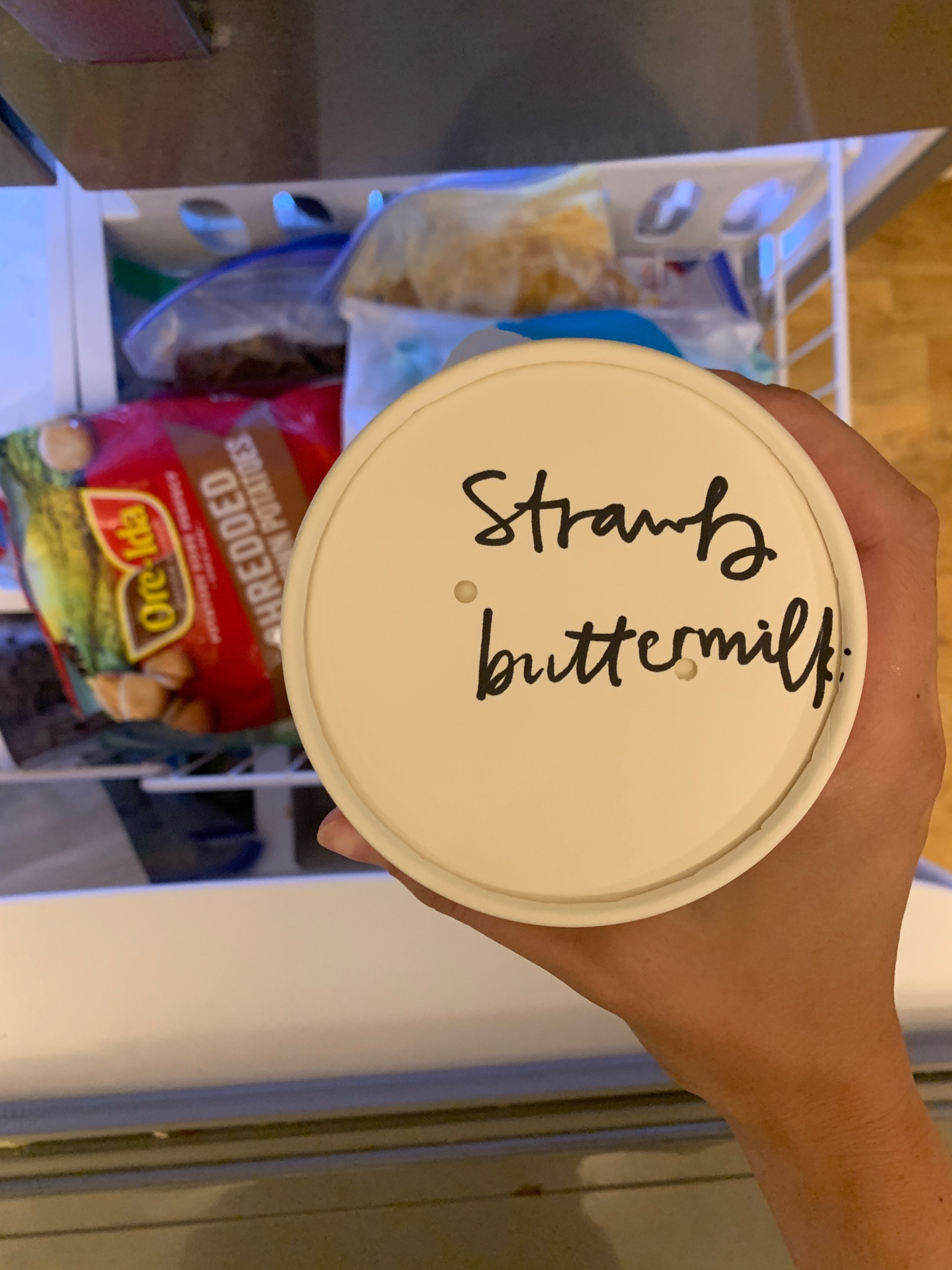 Perfect containers to store homemade ice cream!! I feel like an ice cream shop 😆