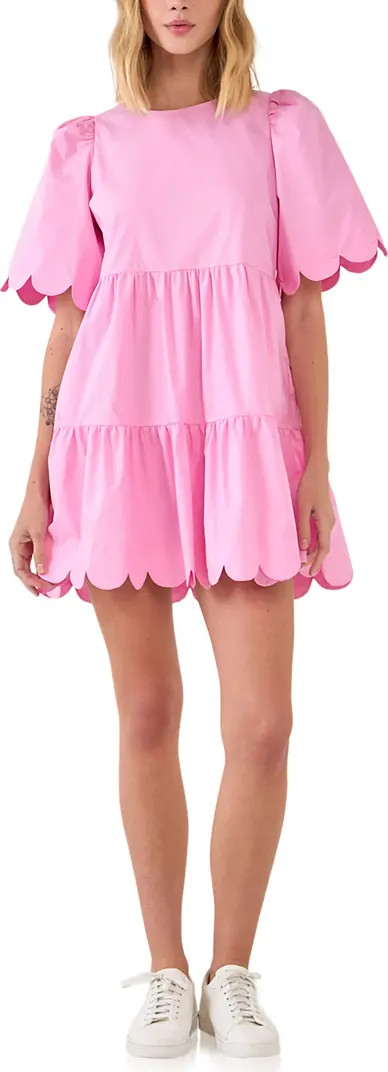 Scallop Minidress | Nordstrom