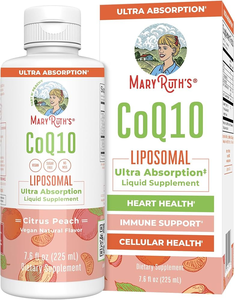 MaryRuth Organics Liquid Vitamin | Coenzyme Q10 Heart Health for Mitochondrial Support and Immune... | Amazon (US)