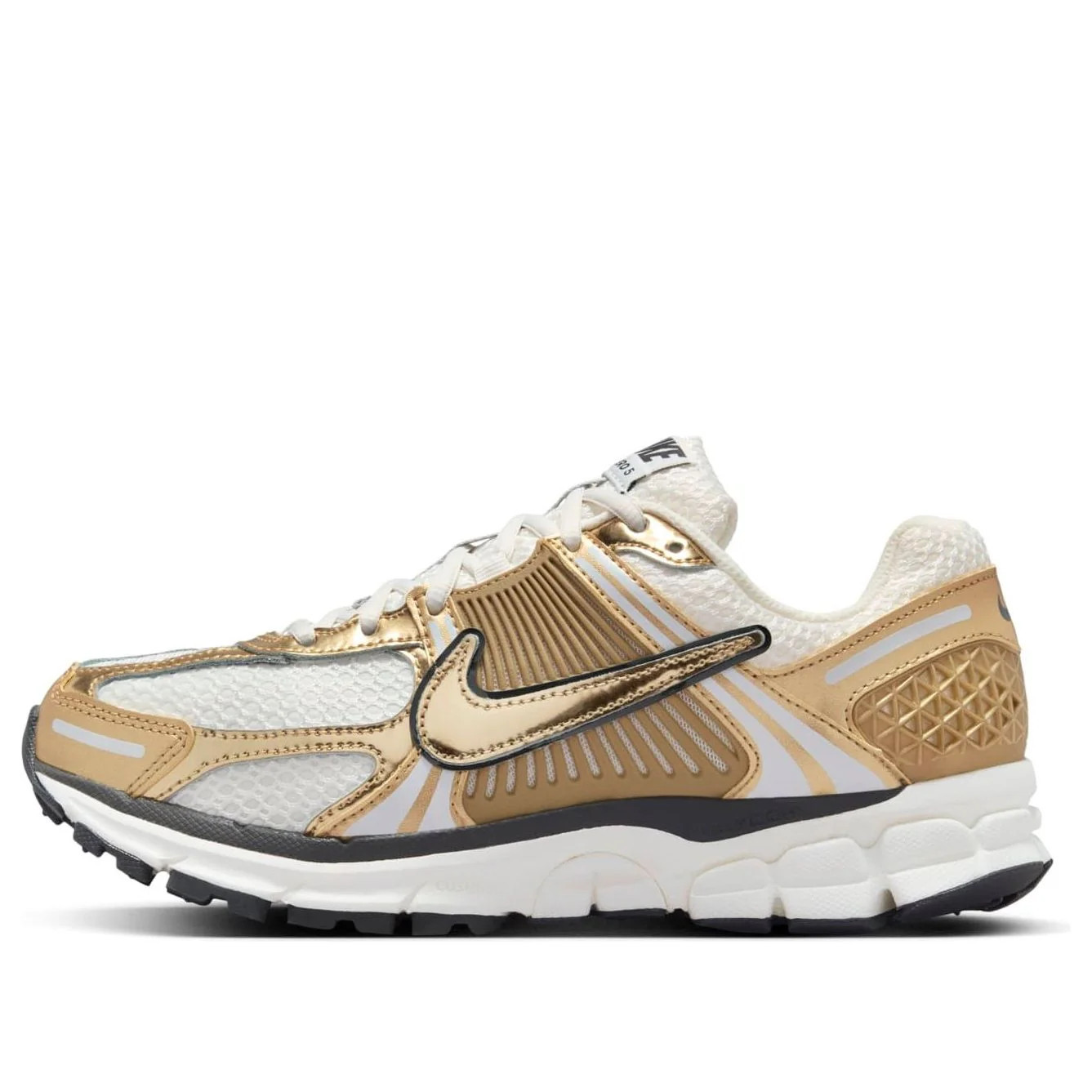 (WMNS) Nike Air Zoom Vomero 5 'Metallic Gold' HF7723-001 | KICKS CREW