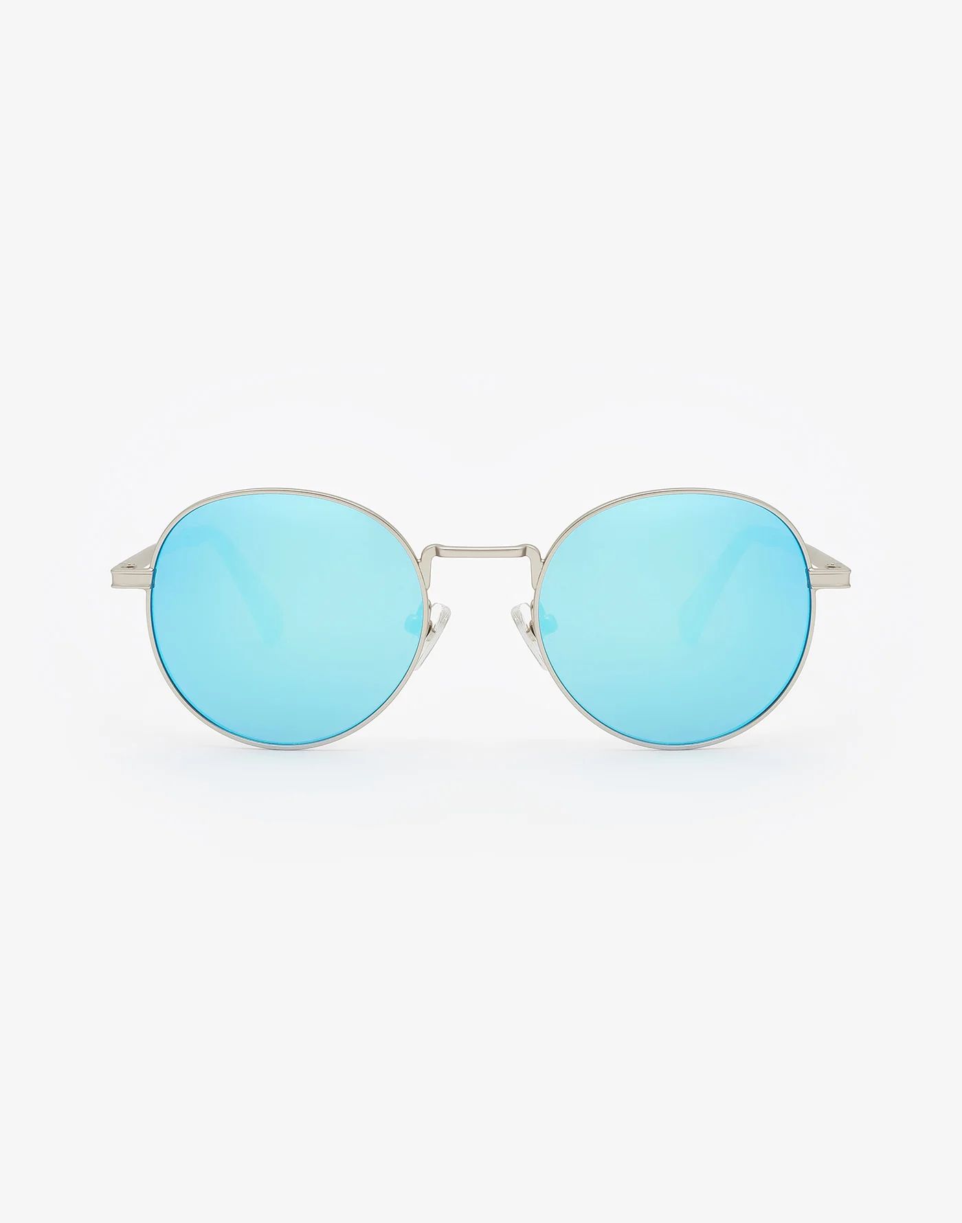 Hawkers Sunglasses Silver  Clear Blue Moma with blue lenses | Hawkers (UK)