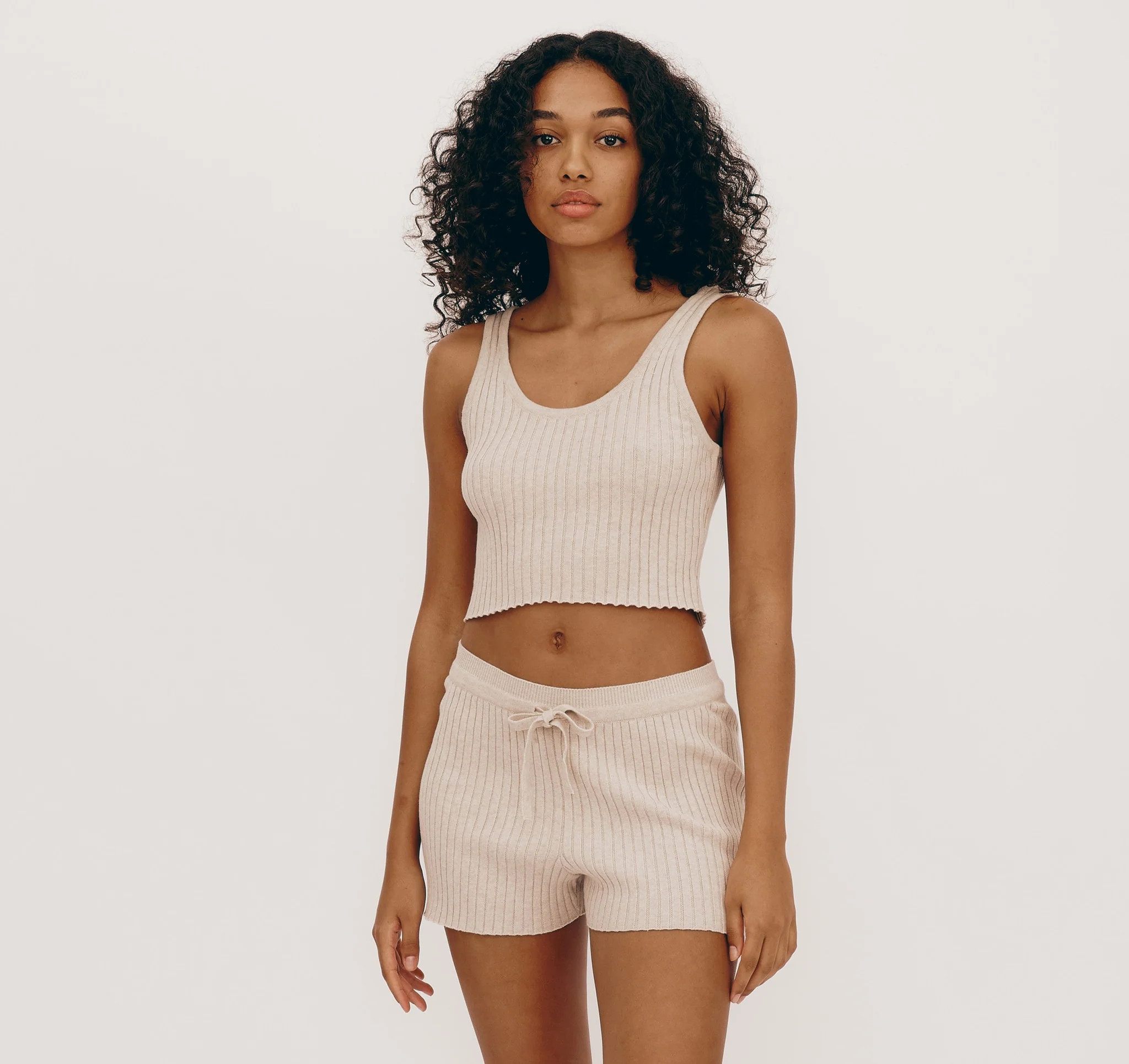 Buy True Knit Crop Tank Top | Fast Delivery | Organic Basics US | Organic Basics