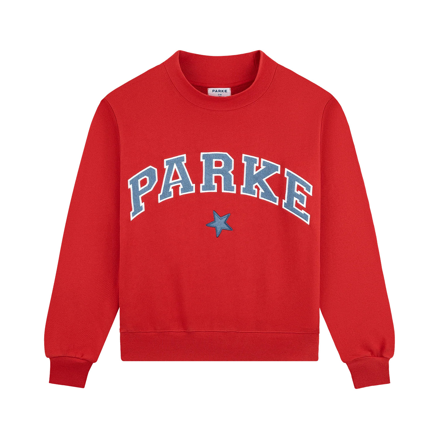 Vintage Star Varsity Mockneck - Sail | Parke