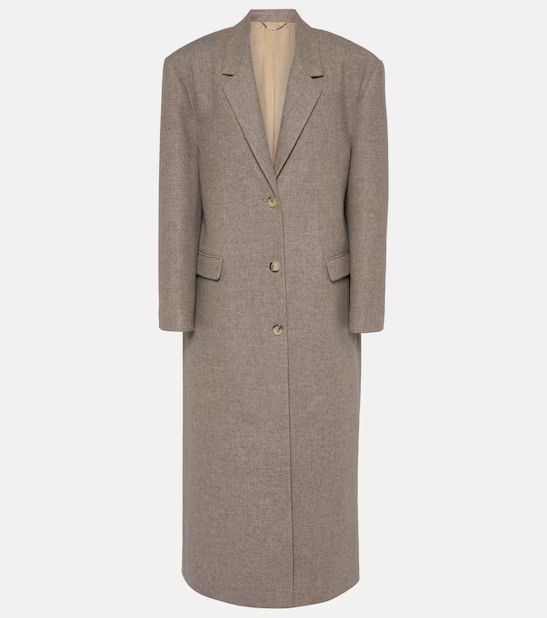 Wool cashmere and silk coat | Mytheresa (UK)
